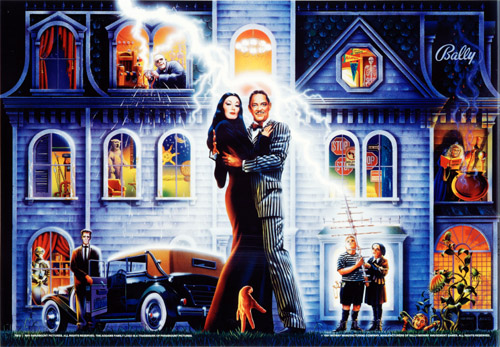The Addams Family - PREMIUM LED Playfield kit