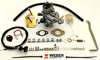 VW 1.1 Golf/Jetta 1979-84 (2 STUD) 1 x Weber 34 ICH