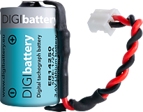 Kit med backupbatteri, röd plomb och etikett till DTCO 1381 
