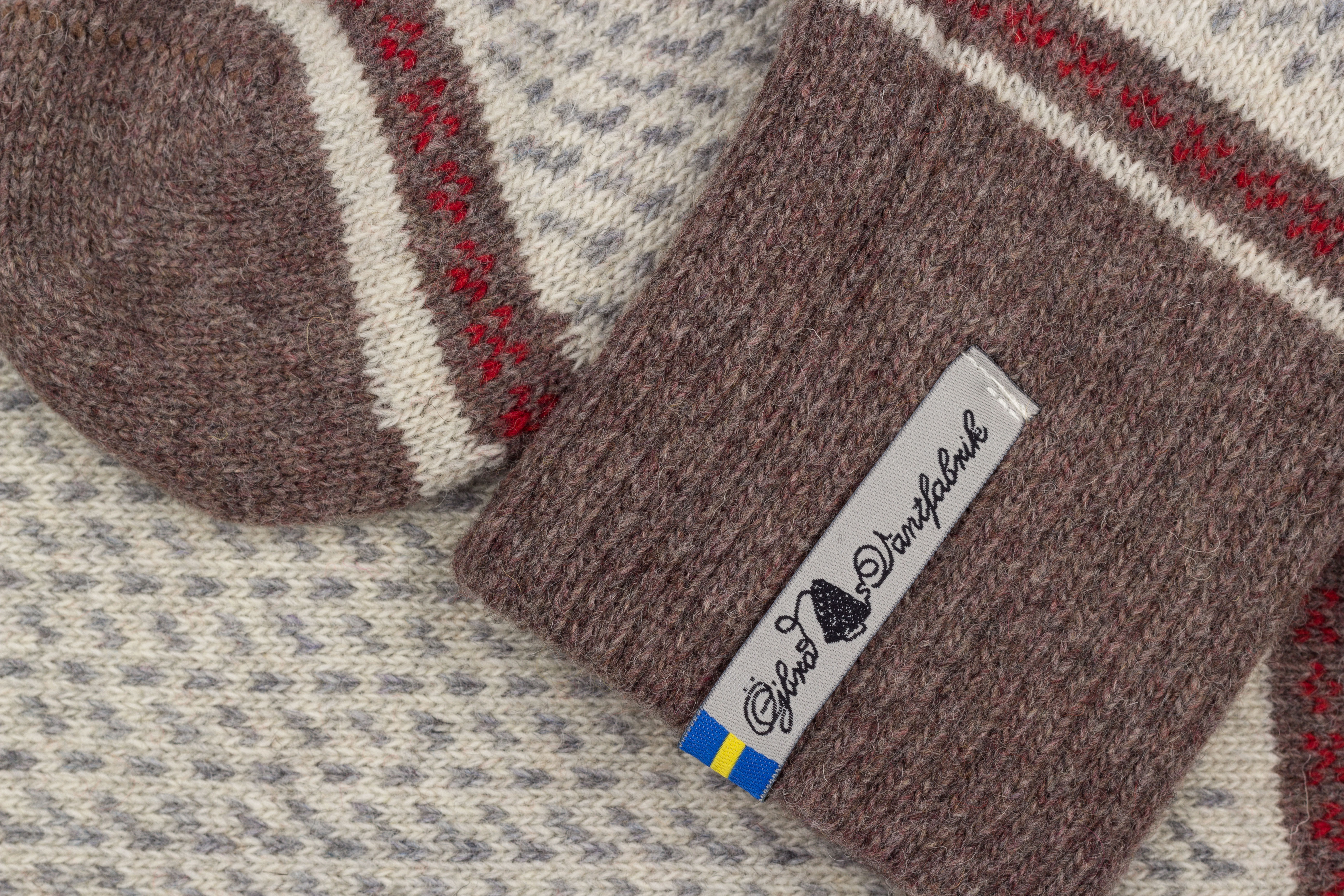 SKAFTÖ SNÖ, WOOL SOCK - 2