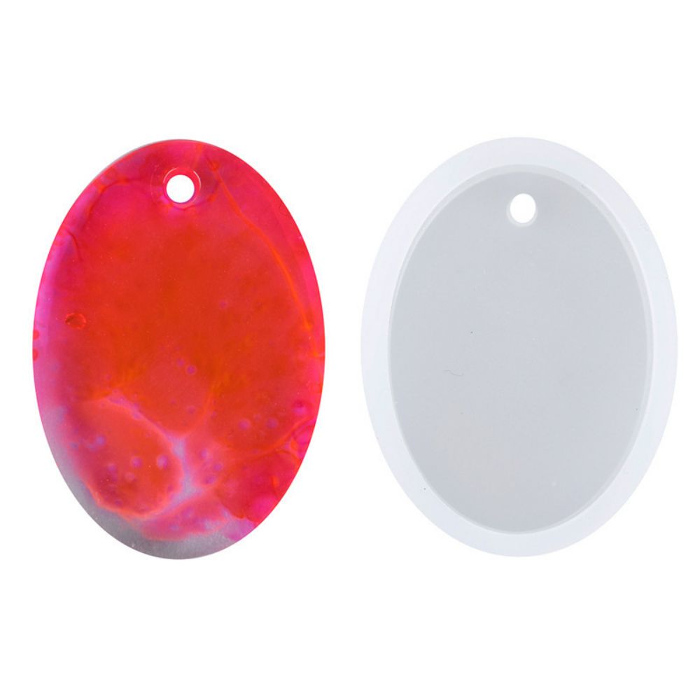 Gjutform  i silikon - Oval 25 mm