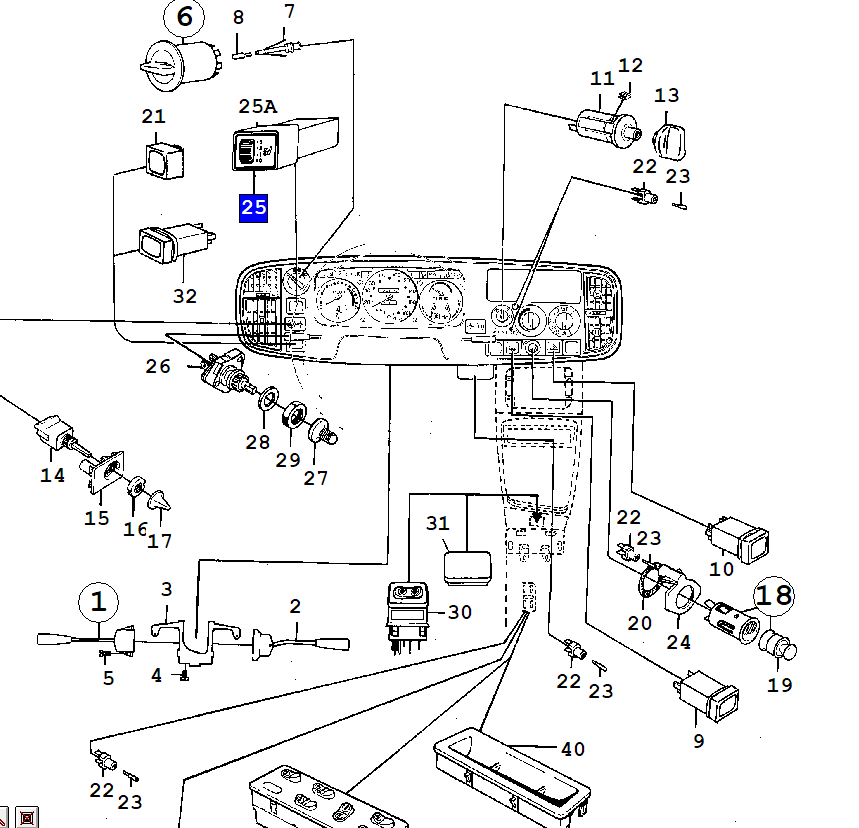 Button light adjustment 900 90-93