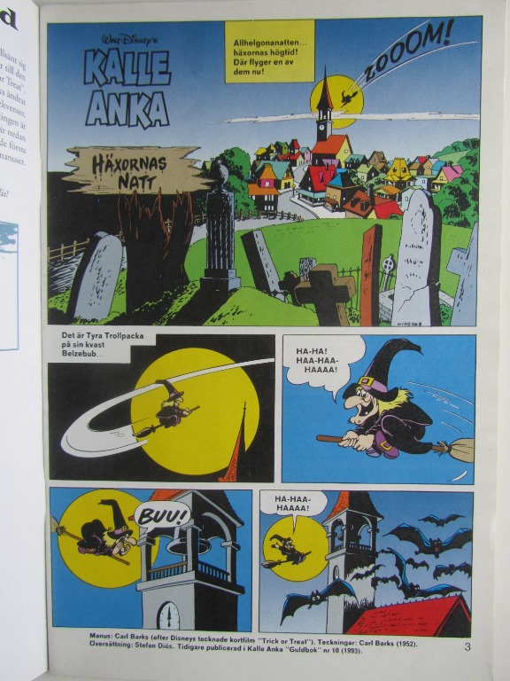 Kalle Anka & Co 2000 43 endast bilaga Häxornas natt - 2