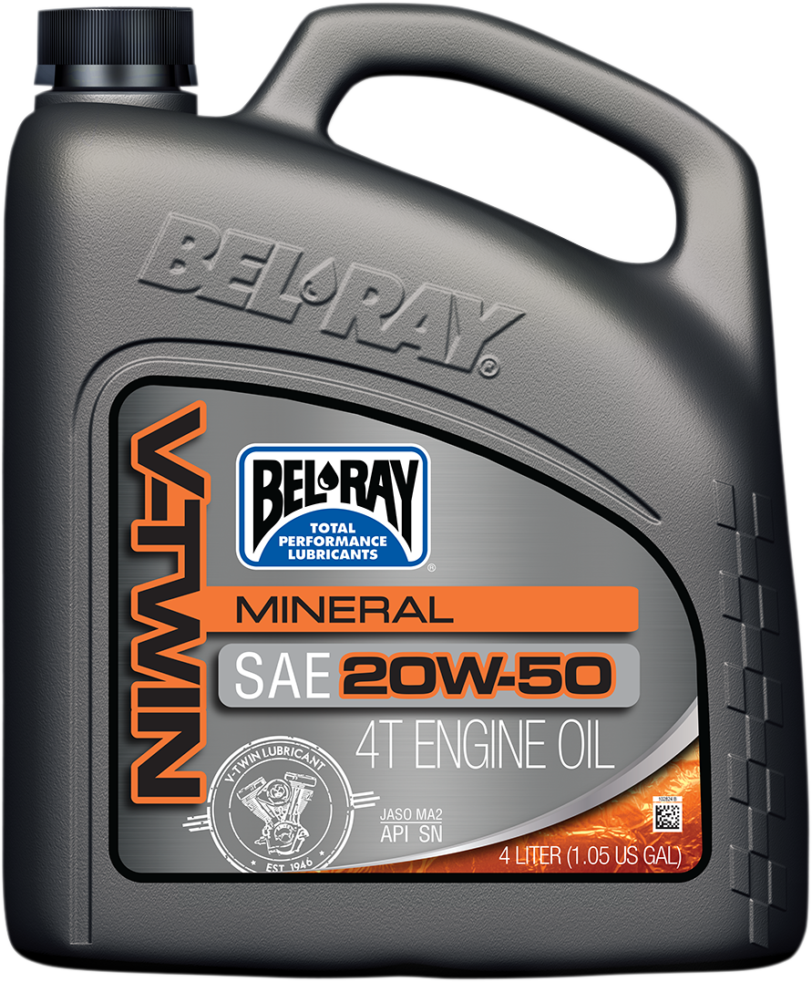 Bel-Ray V-TWIN 20W50  4 Liter