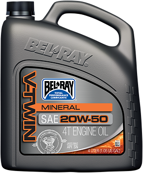 Bel-Ray V-TWIN 20W50  4 Liter