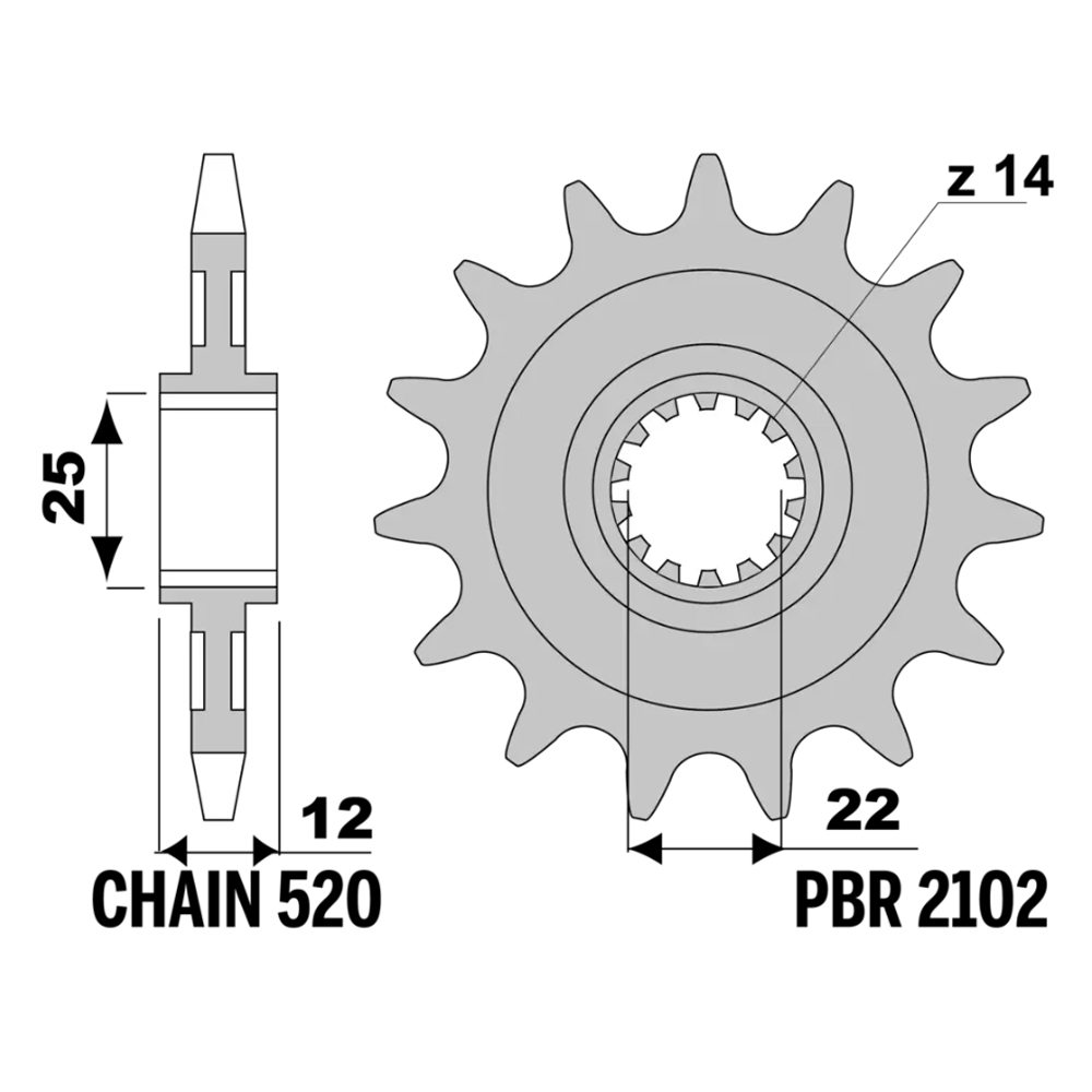 Front sprocket