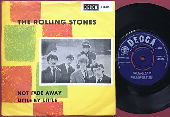 ROLLING STONES - Not fade away Swe 1964 PS