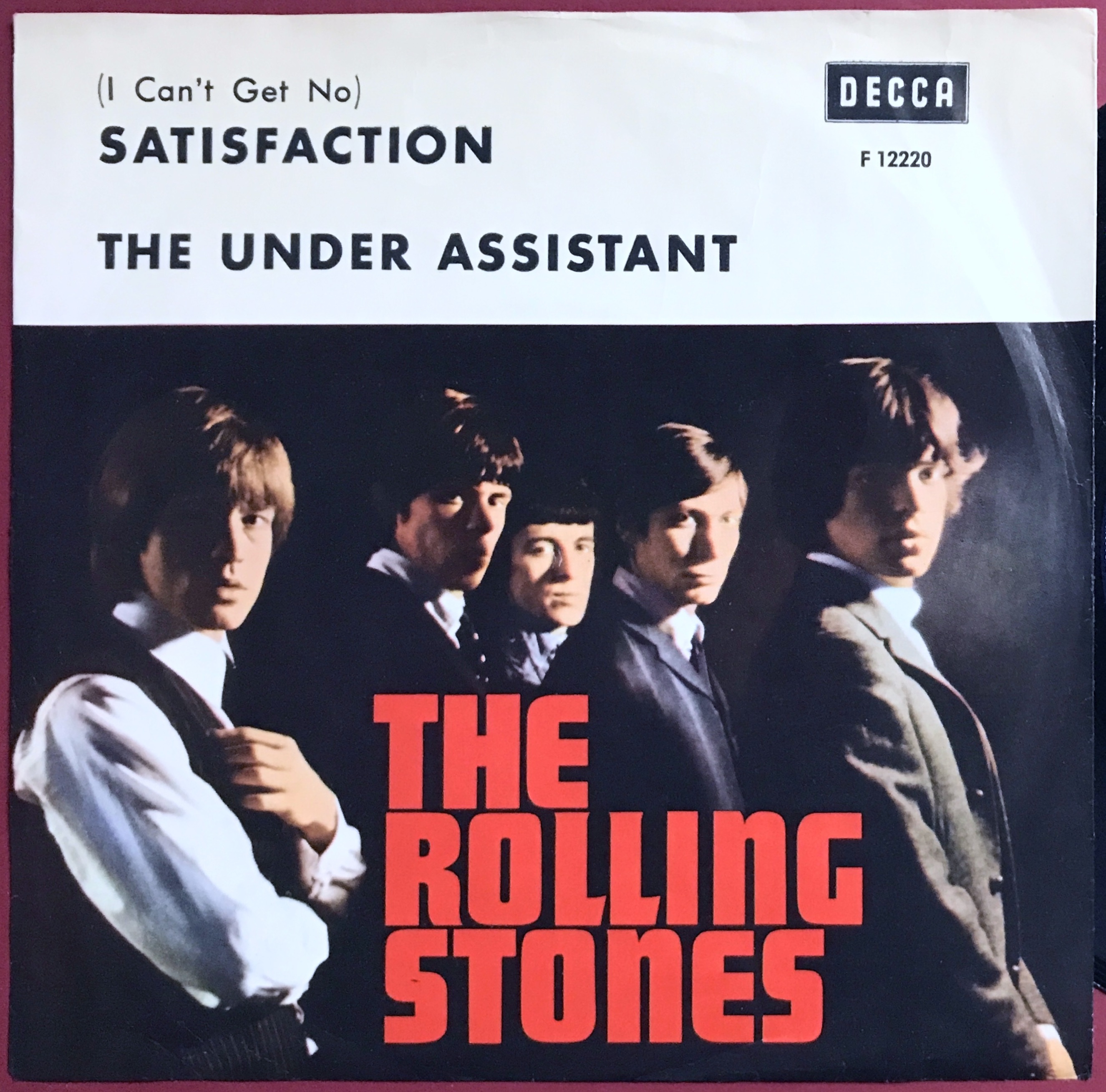 ROLLING STONES - Satisfaction Swe PS 1965