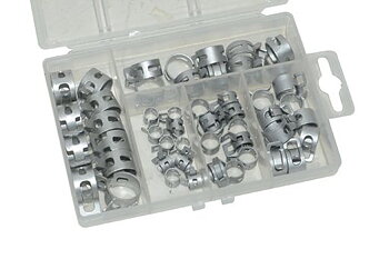 Fuel tube clamp 6 sizes. Set