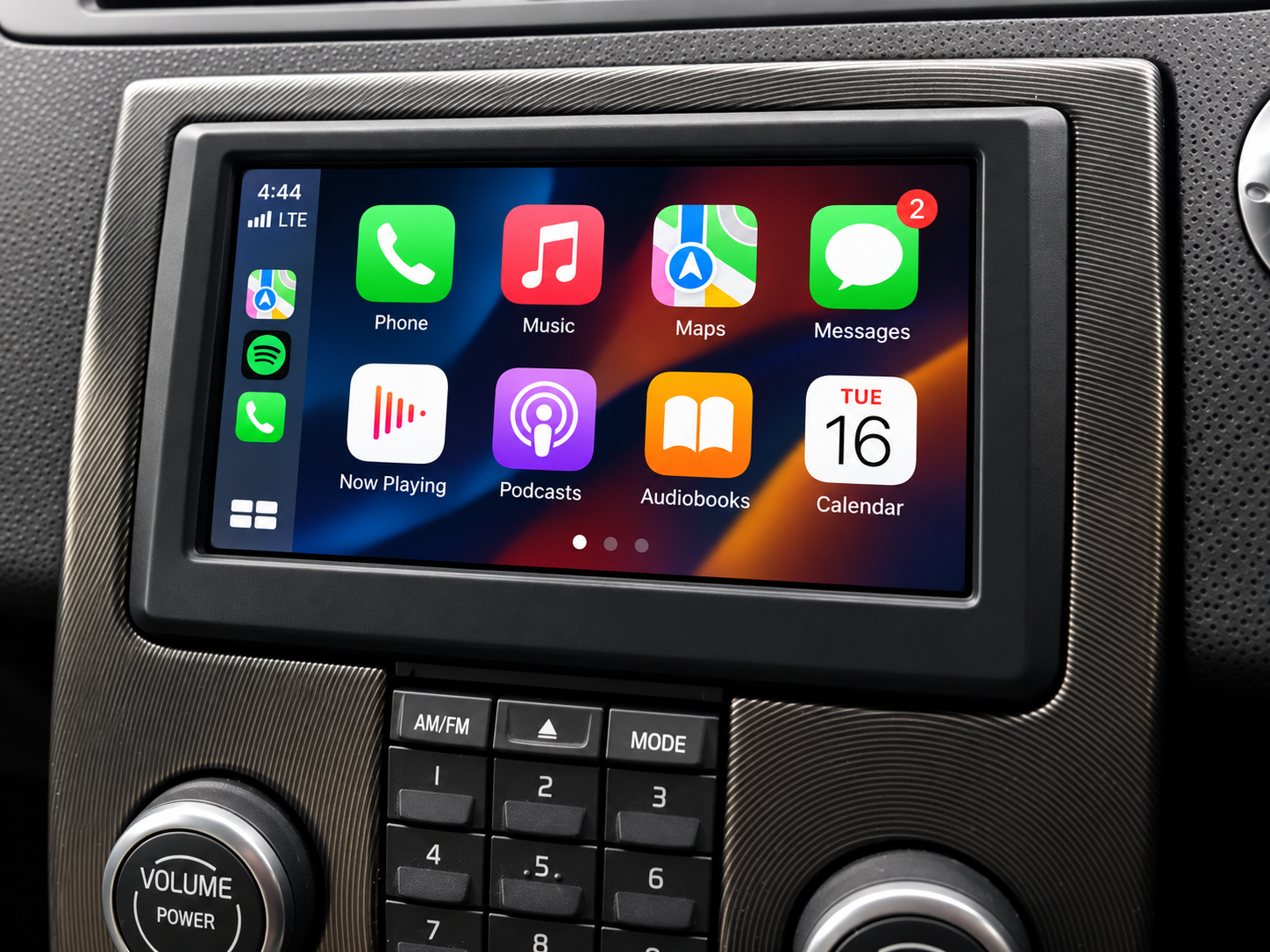 VOLVO C30/S40/V50/C70 MODELLANPASSAD HUVUDENHET  ANDROID 12 - 6