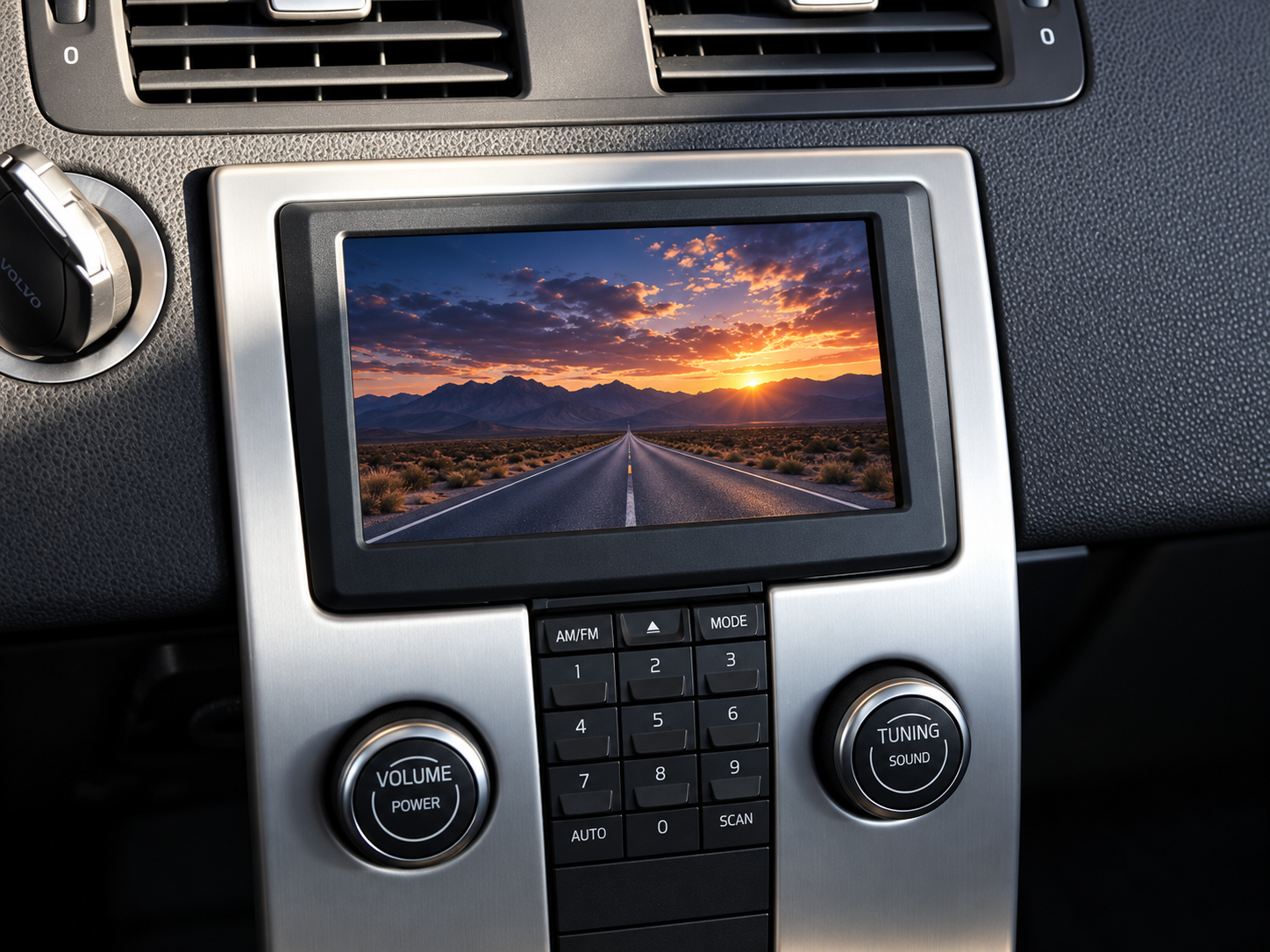 VOLVO C30/S40/V50/C70 MODELLANPASSAD HUVUDENHET  ANDROID 12 - 4