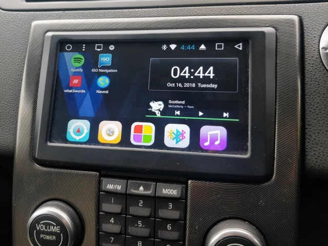VOLVO C30/S40/V50/C70 MODELLANPASSAD HUVUDENHET  ANDROID 12 - 6