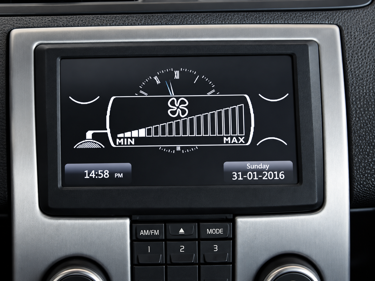 VOLVO C30/S40/V50/C70 MODELLANPASSAD HUVUDENHET  ANDROID 12 - 5