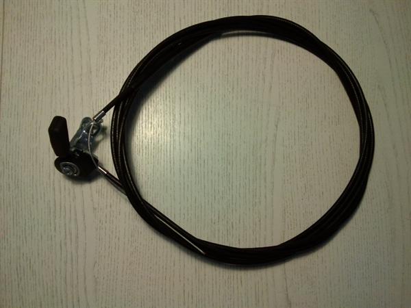 Gashandtag inkl. wire till ATV slagklippare, 3 meter.