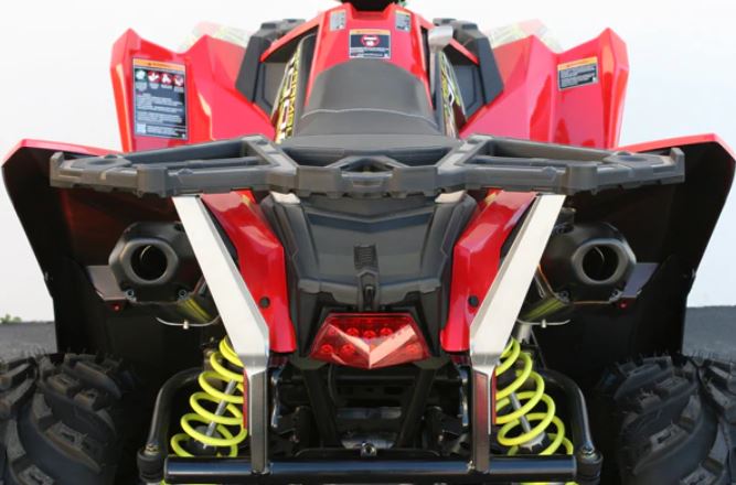 Big Gun EXO Stainless Dual Full System – Polaris Scrambler XP 1000 - 3