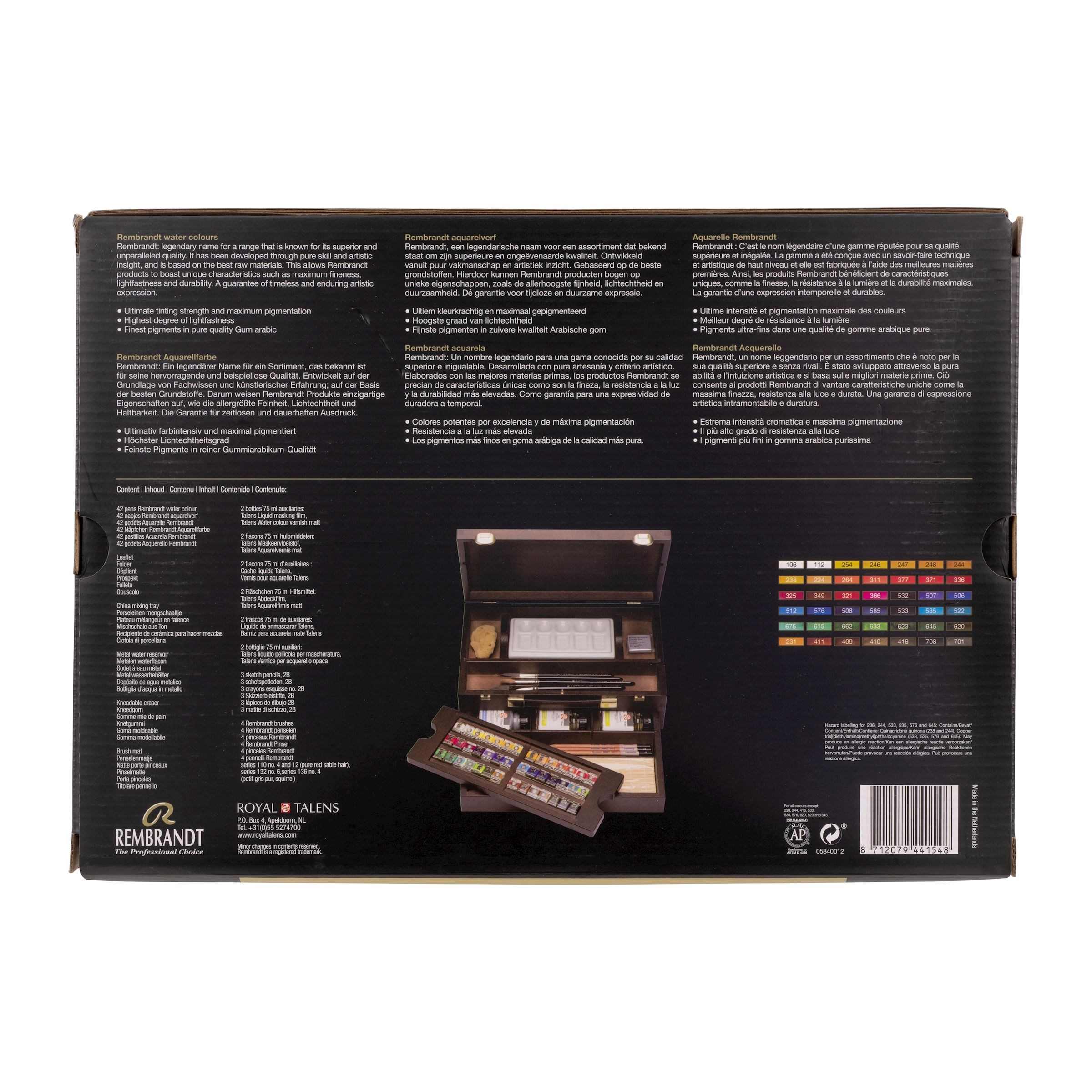 Rembrandt Akvarell Master Box - 4