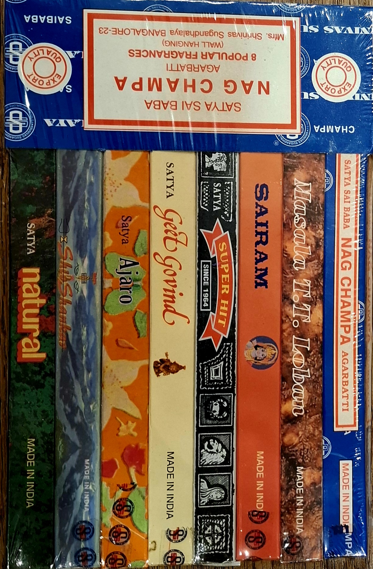 Nag Champa Rökelse collection paket