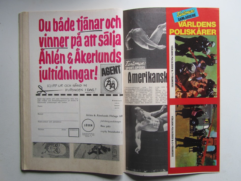 Fantomen 1968 19 Vg - 2