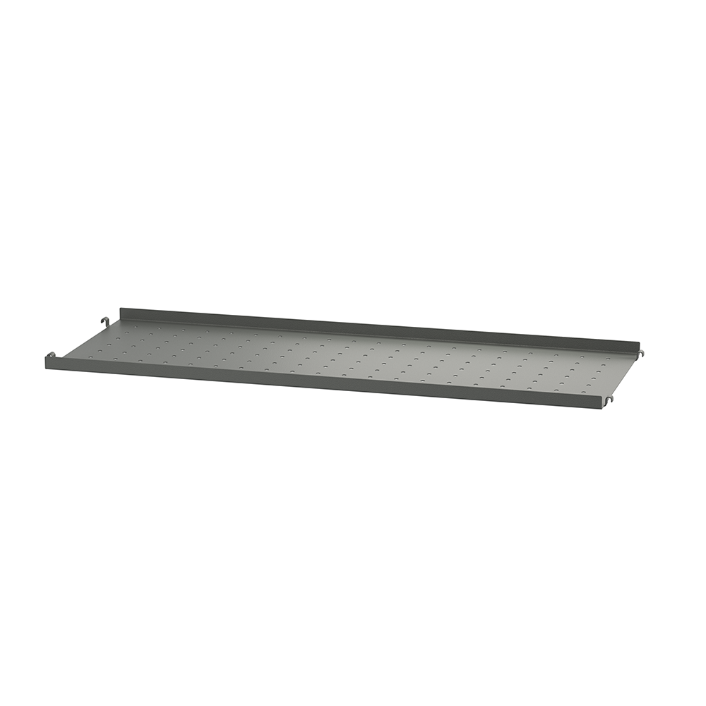 String metal shelf low 78x30 cm