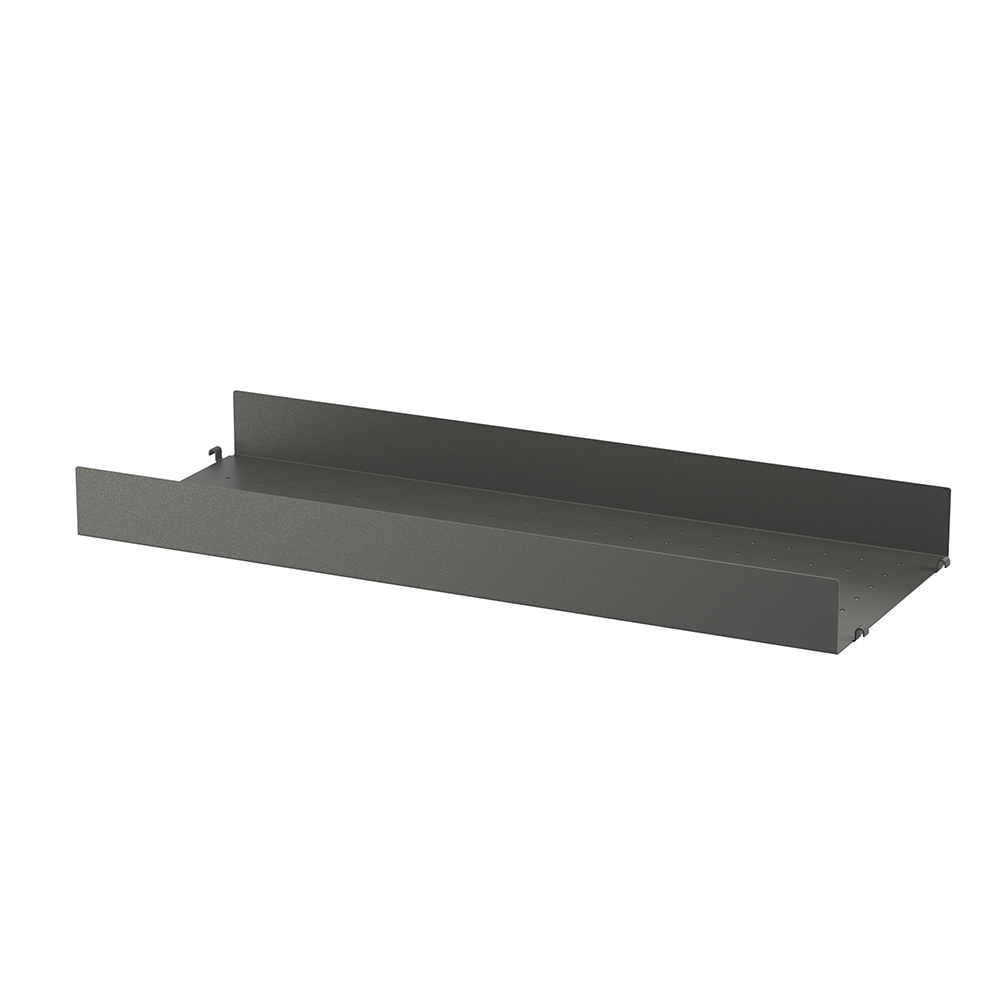 String metal shelf high 78x30 cm