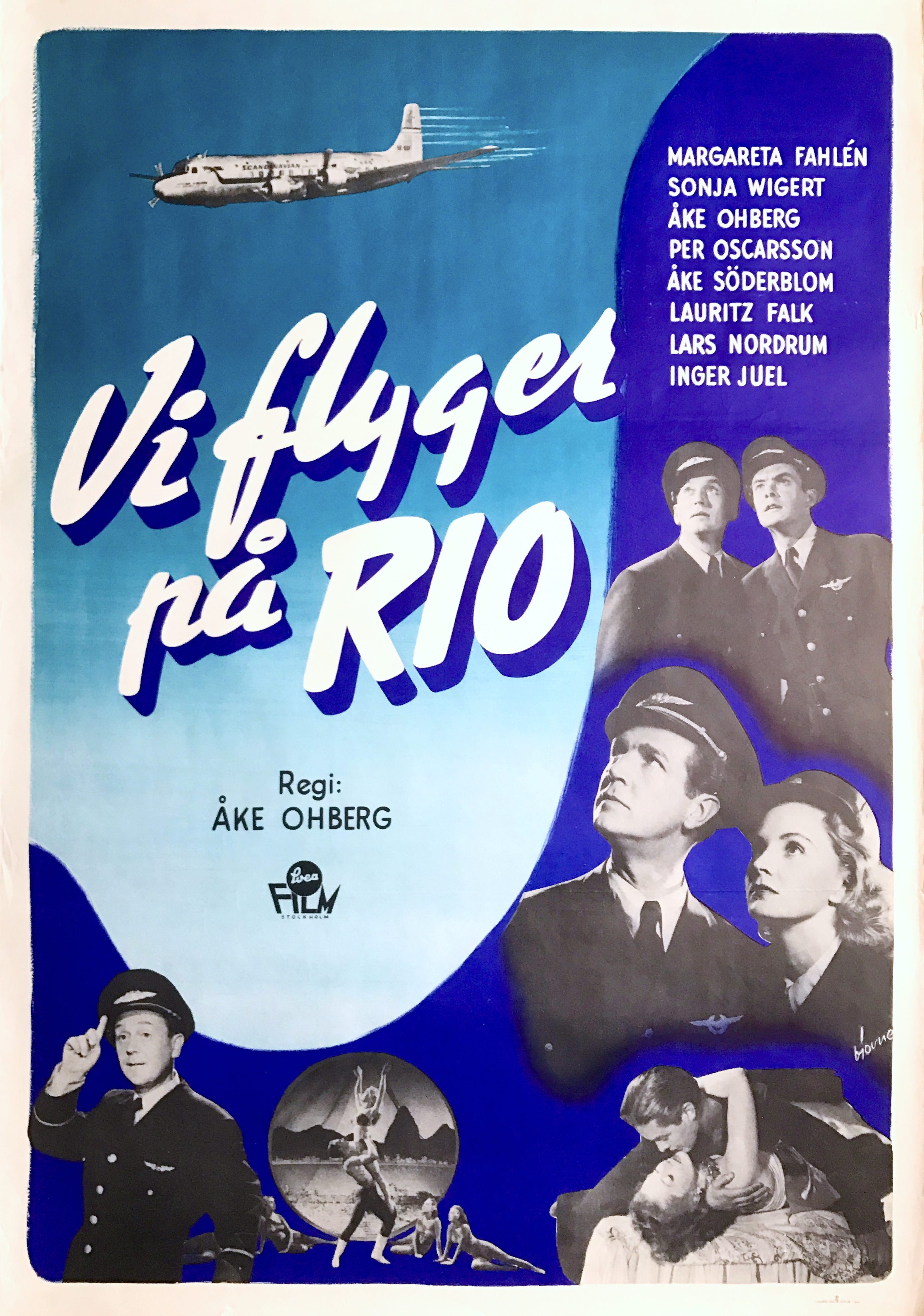 VI FLYGER PÅ RIO (1949)