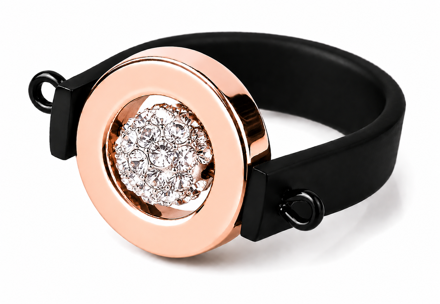 Lisa Ring rose gold Swarovski