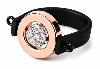 Lisa Ring Roséfärgad Swarovski