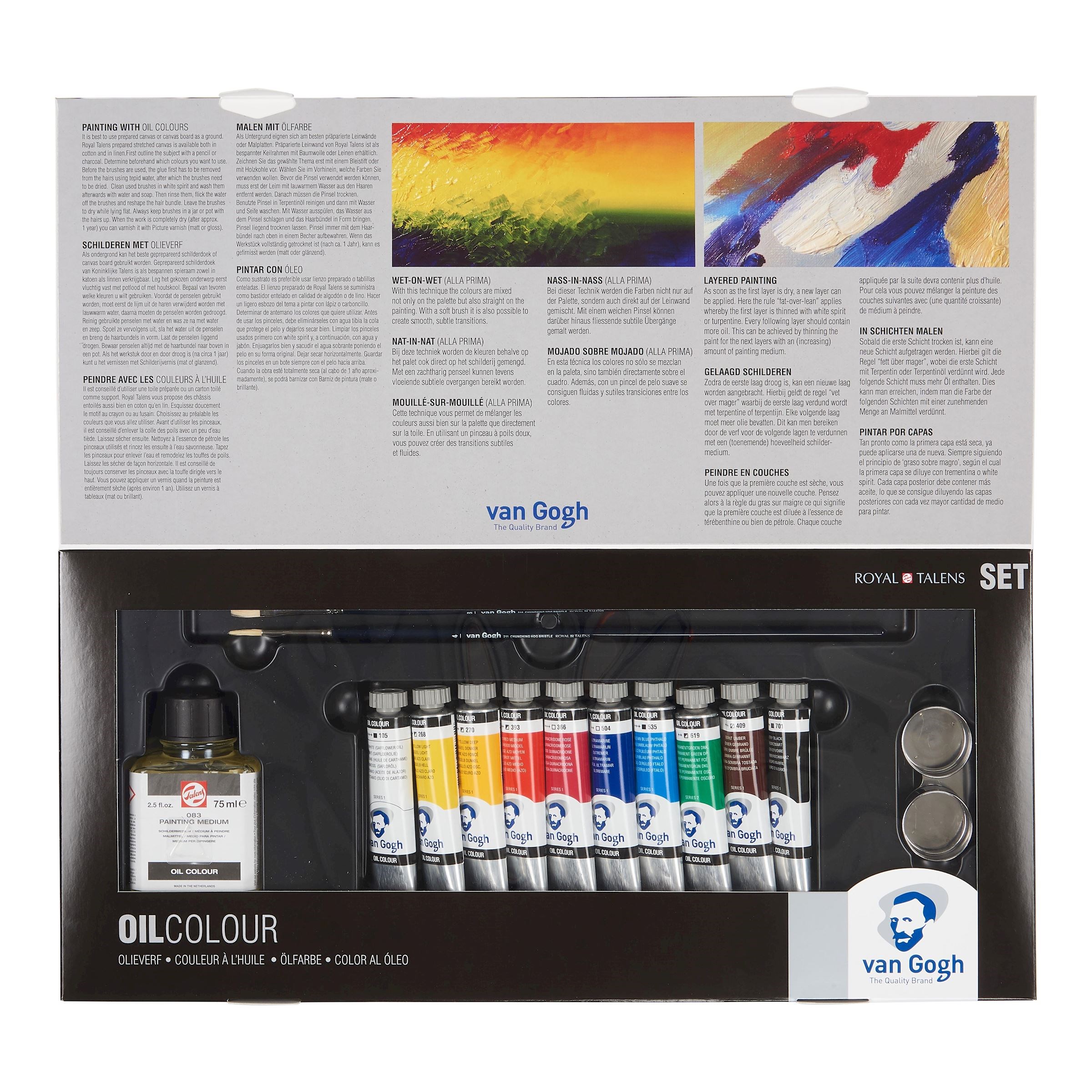 Van Gogh oil colour combiset - 5