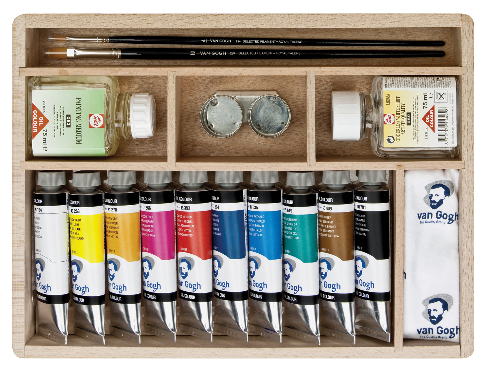 Van Gogh oil colour Basic box - 6