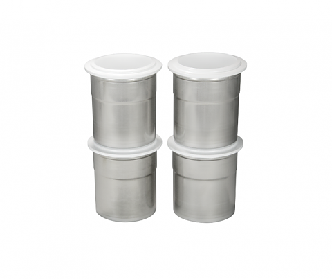 Rostfri bägare Pacojet, 4-Pack