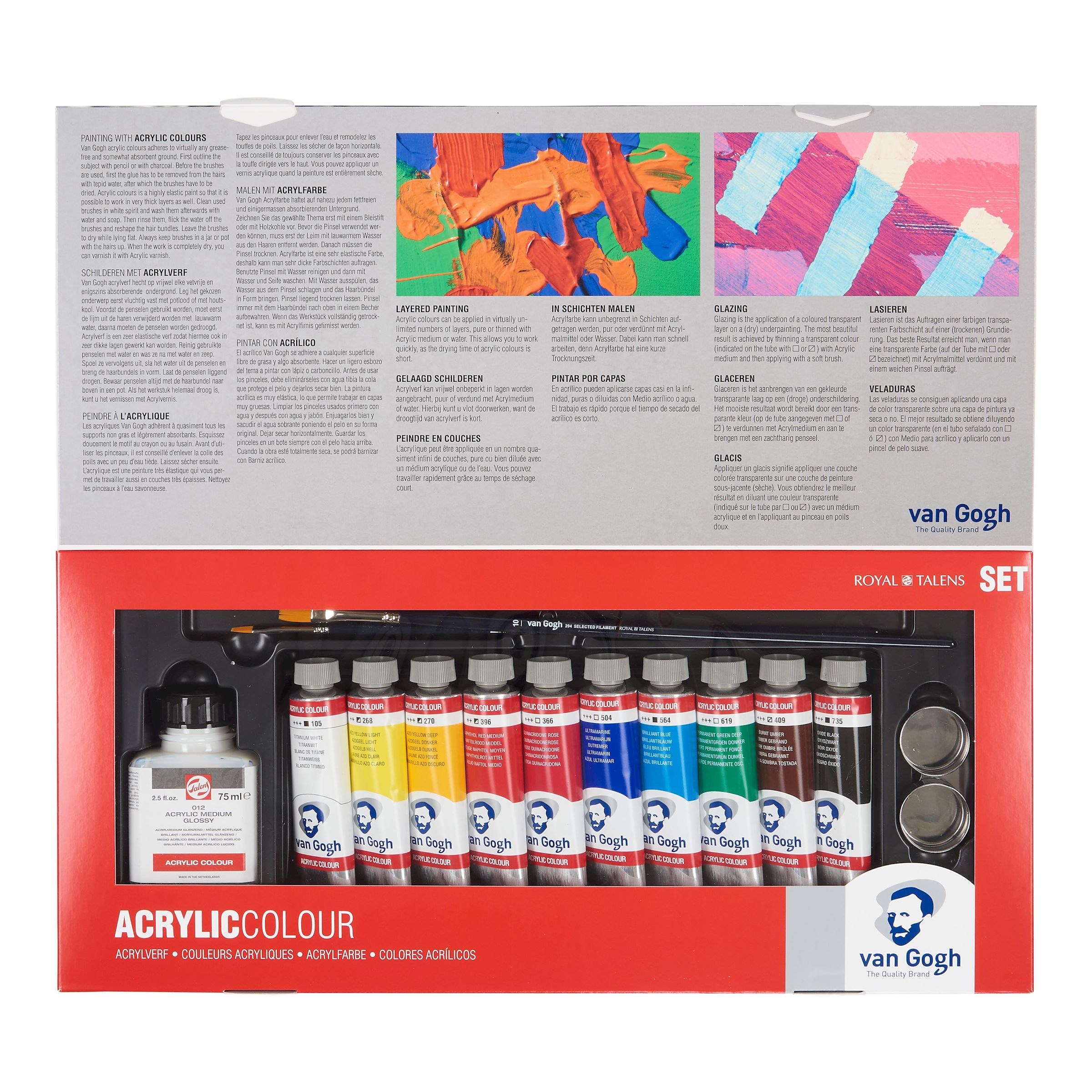 Van Gogh acrylic colour combiset - 3