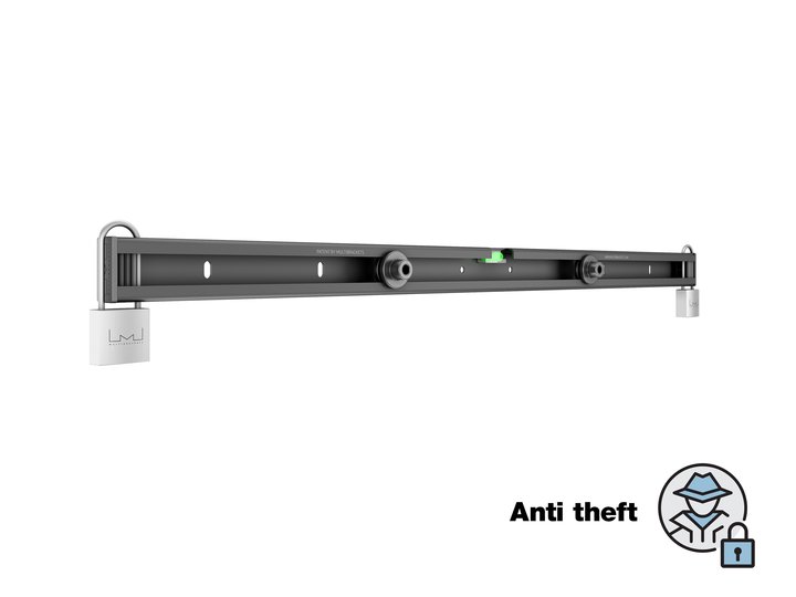 M Universal Public Wallmount Black Medium