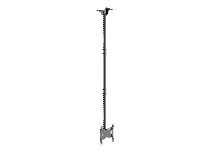 M Public Ceiling Mount Small Single Black 1500