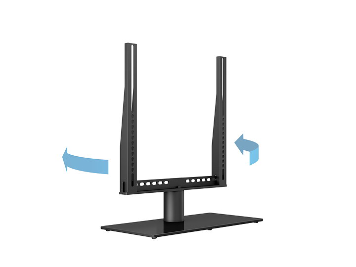 M VESA Tablestand Turn Black Medium VESA 400x400