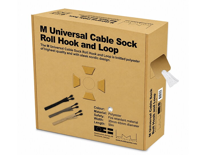 M Cable Sock Roll Hook-and-loop 50m-L