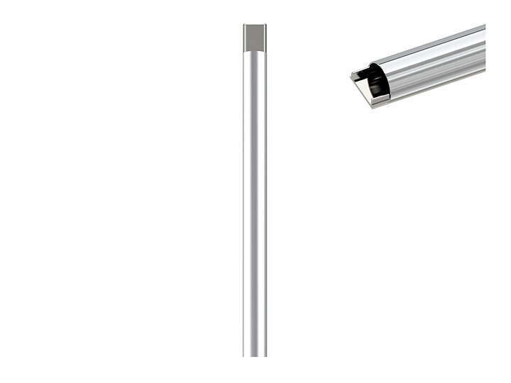 M Universal Cable Cover Aluminium 33mm-W 1600-L