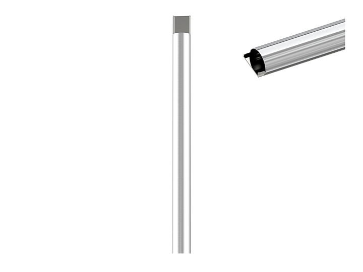 M Universal Cable Cover Aluminium 50mm-W 1100-L