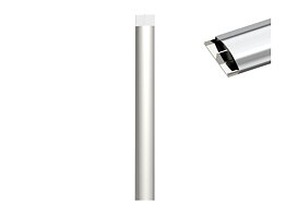 M Cable Cover SS Aluminum 75mm W - 1600mm L