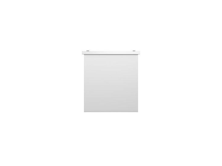 M 1:1 Motorized Projection Screen 145x145, 80"  White Edition