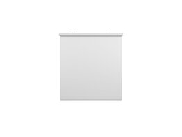 M 1:1 Motorized Projection Screen 200x200, 112" White Edition