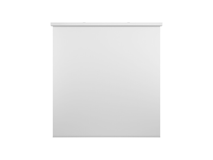 M 1:1 Motorized Projection Screen 300x300, 167" White Edition