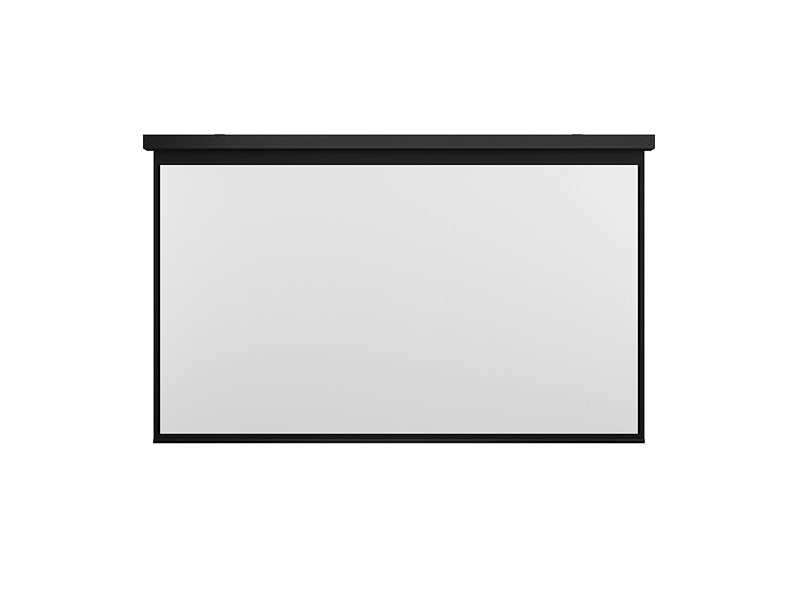 M 16:9 Motorized Projection Screen 300x168, Black 135"