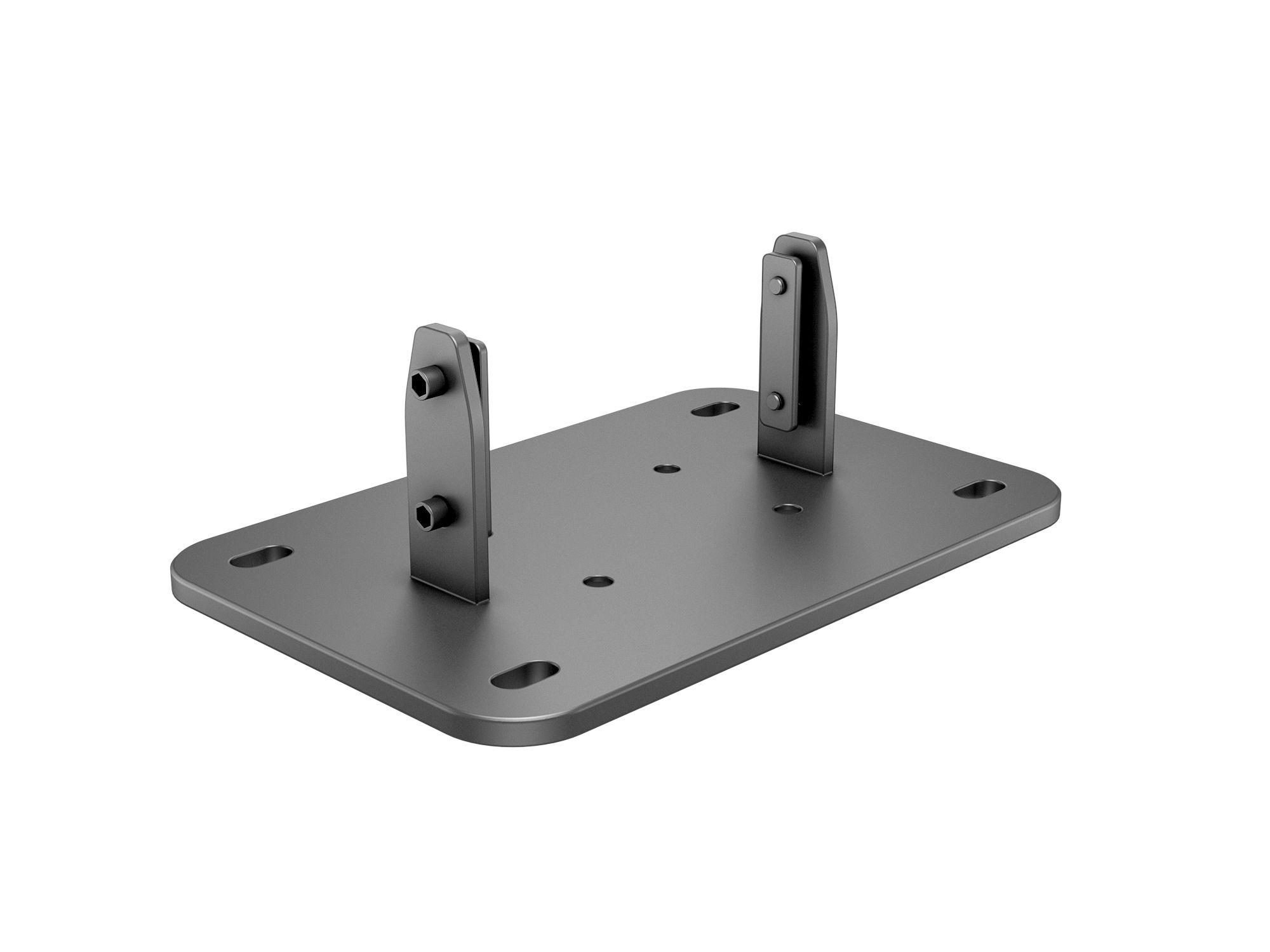 M Public Display Floormount Fixed Base Black - Multibrackets