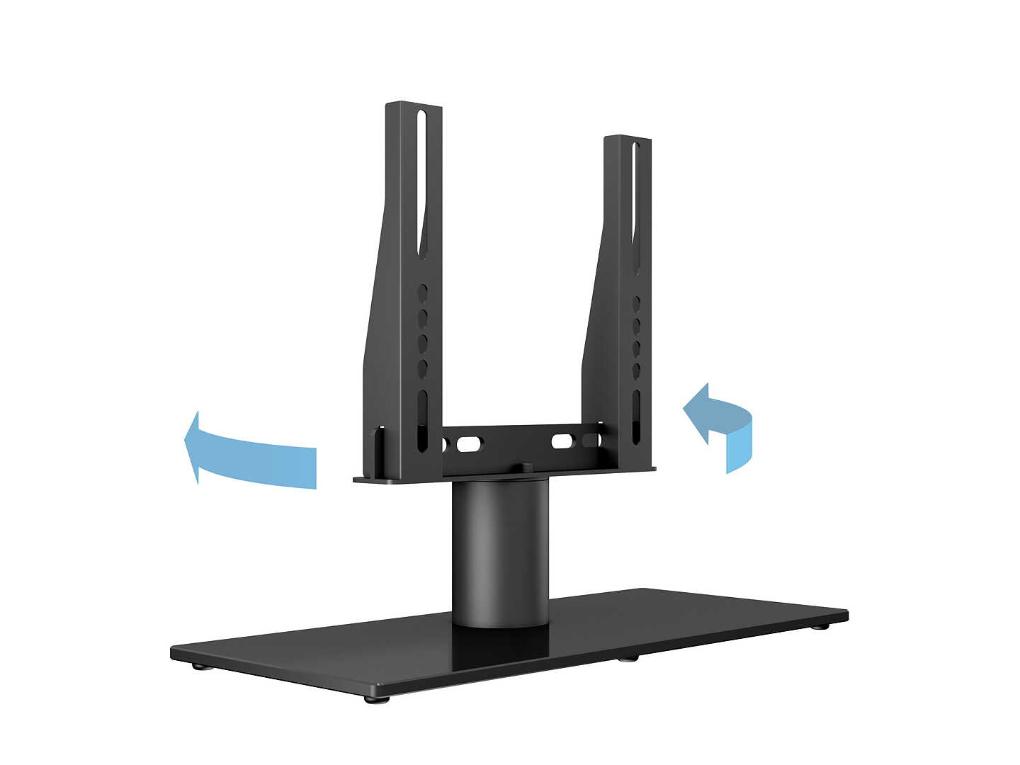 M VESA Tablestand Turn Black X Small MAX 200x200 Multibrackets