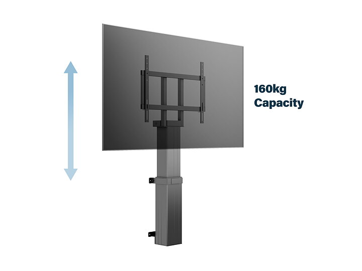 M Motorized Public Floormount 160kg Black SD