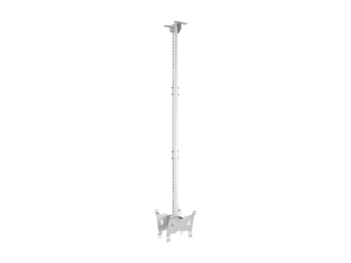 M Public Ceiling Mount Small Back to Back White 1500
