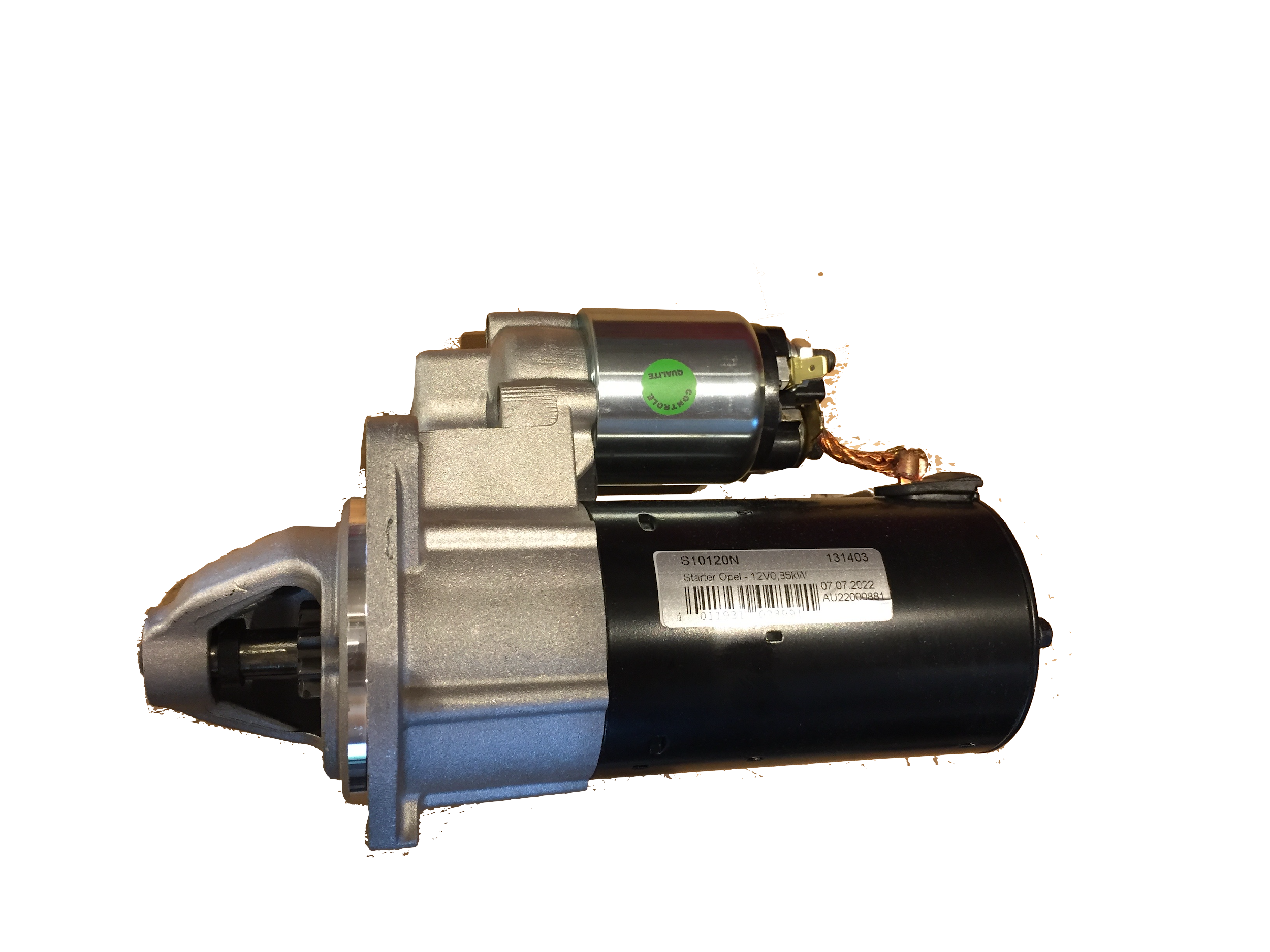 Startmotor 0,85kW CIH 4-sylinder