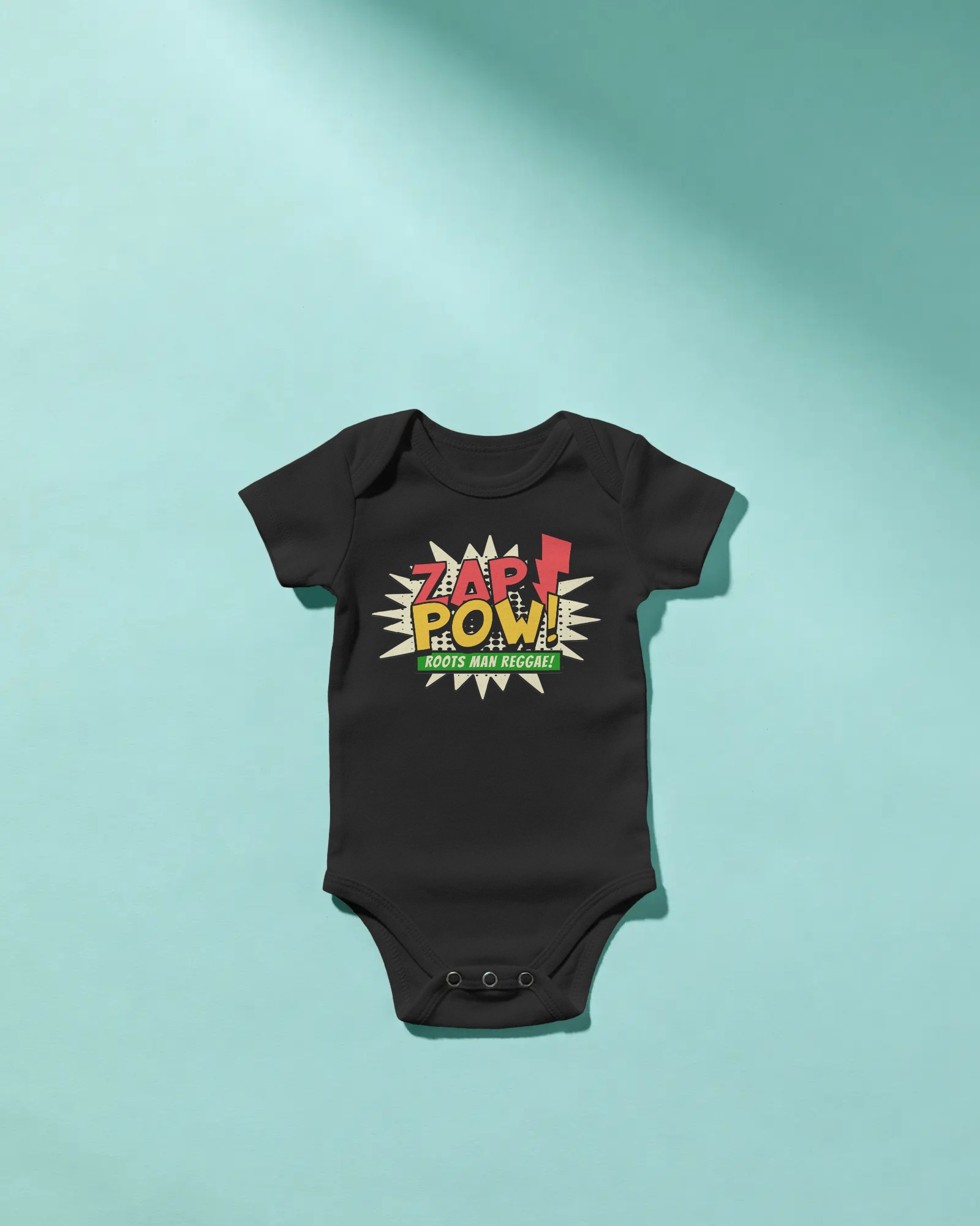 Zap Pow Bodysuit Black