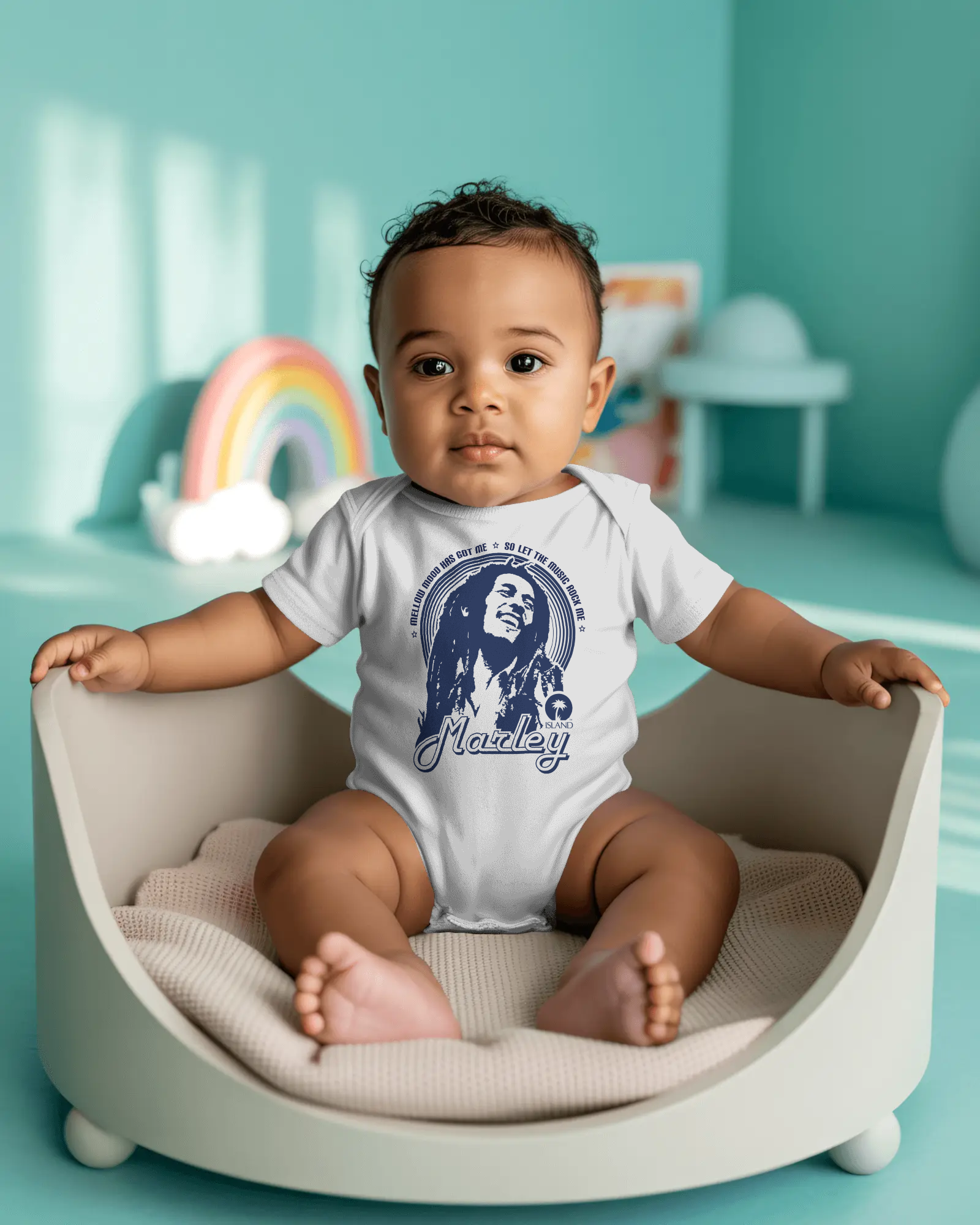 Bob Mellow Mood Bodysuit White