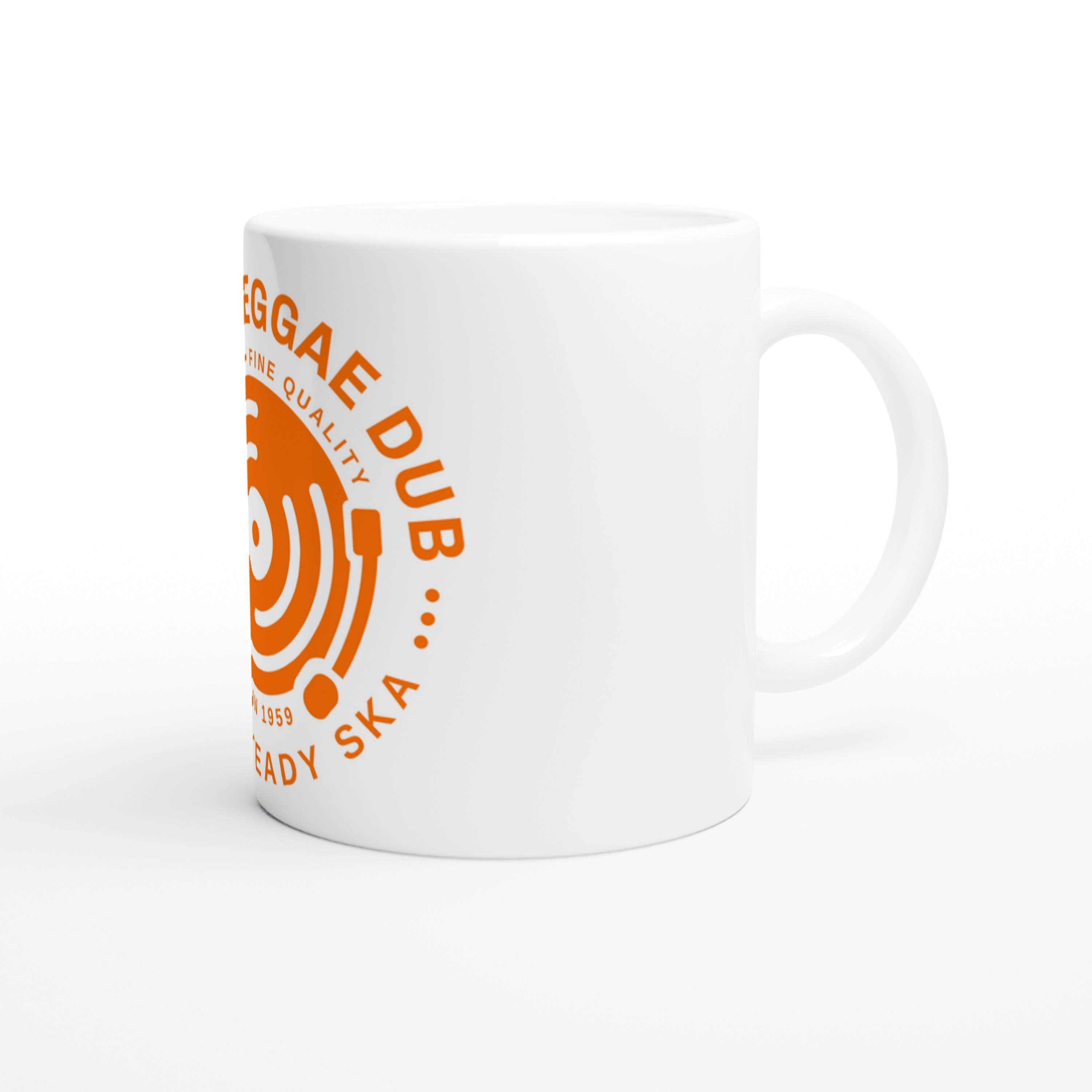 Roots Reggae Dub  Coffee Mug White - 3